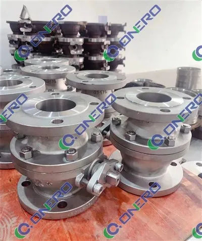 Válvula de esfera com fechadura inoxidável